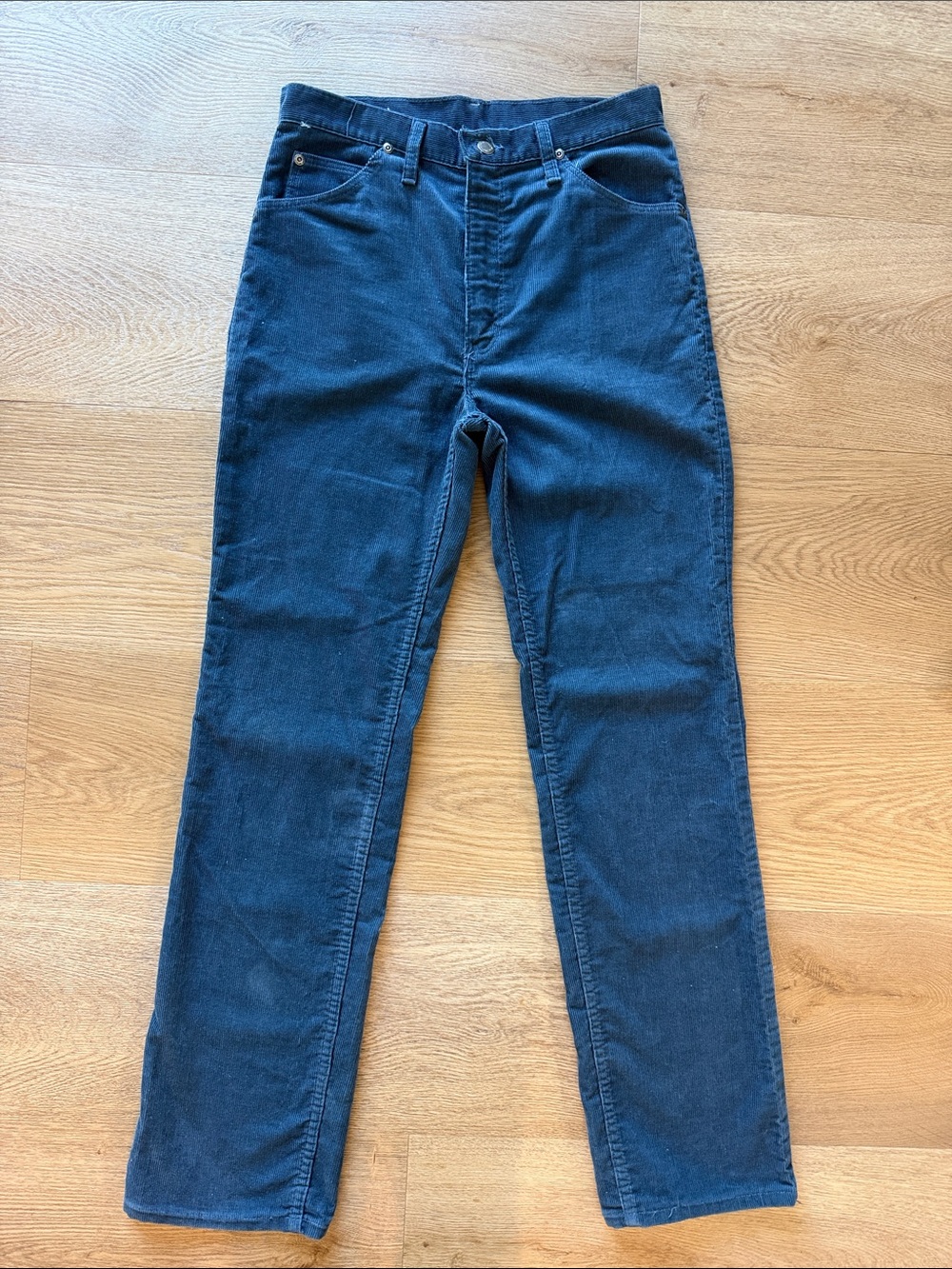 Wrangler vintage navy corduroy 80’s regular fit 30 x 31